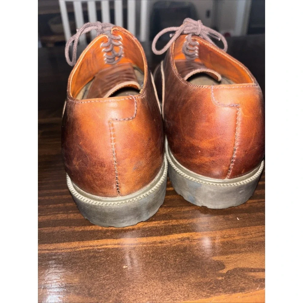 🔥 Timberland • Men Sz 13 M • Brown Cap-Toe Waterproof Oxford Shoe • 93066